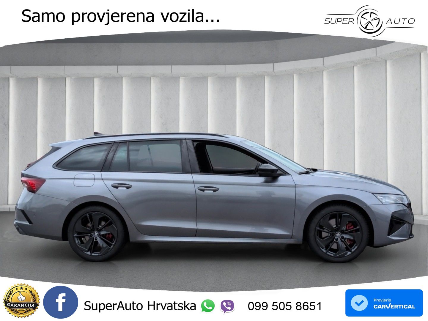 Škoda Octavia Combi RS 2.0 TSI (265 KS) DSG MATRIX+GR SJED+KAM