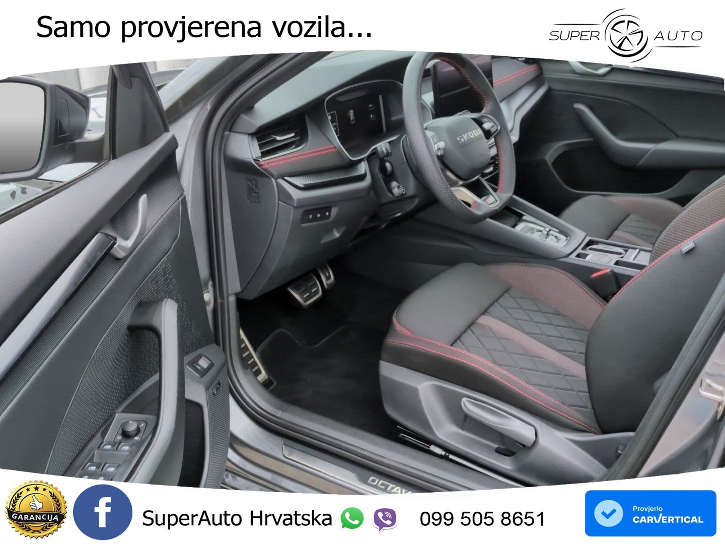 Škoda Octavia Combi RS 2.0 TSI (265 KS) DSG MATRIX+GR SJED+KAM