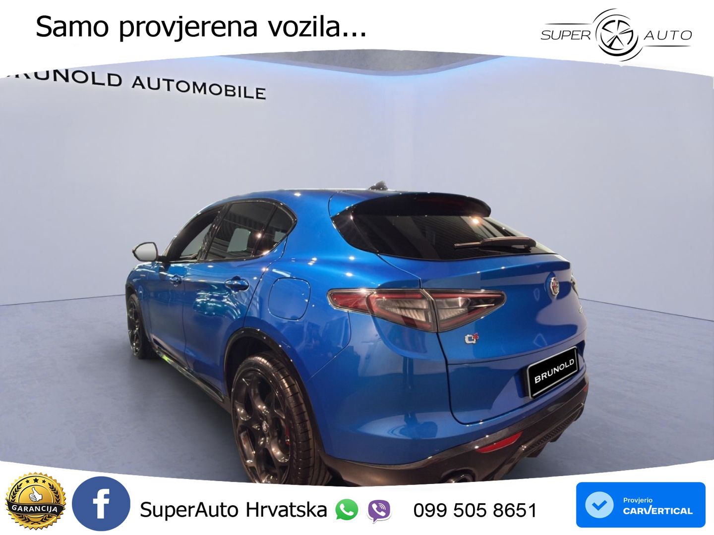 Alfa Romeo Stelvio 2.0 Turbo (280 KS) Q4 Automatic LED+GR SJED+ACC