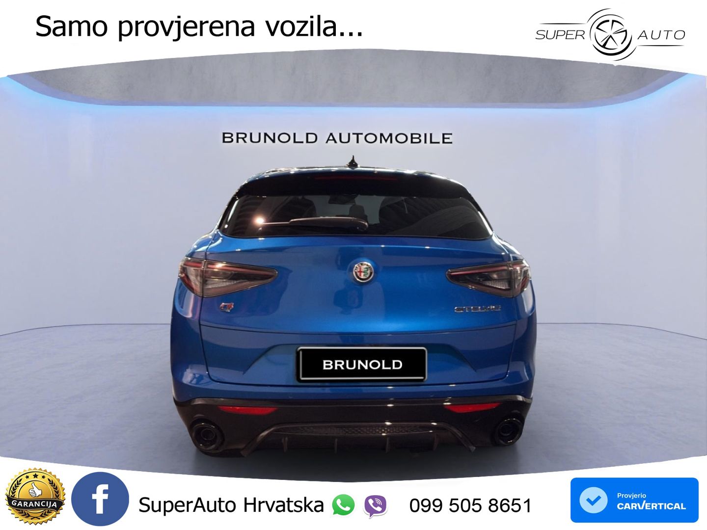 Alfa Romeo Stelvio 2.0 Turbo (280 KS) Q4 Automatic LED+GR SJED+ACC