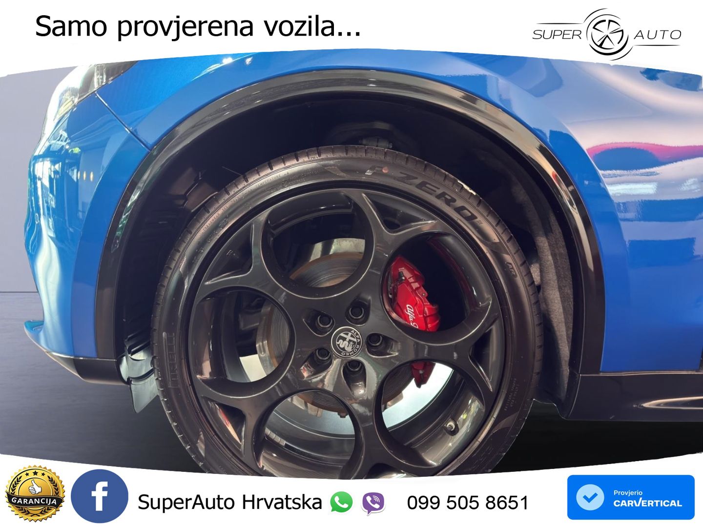 Alfa Romeo Stelvio 2.0 Turbo (280 KS) Q4 Automatic LED+GR SJED+ACC