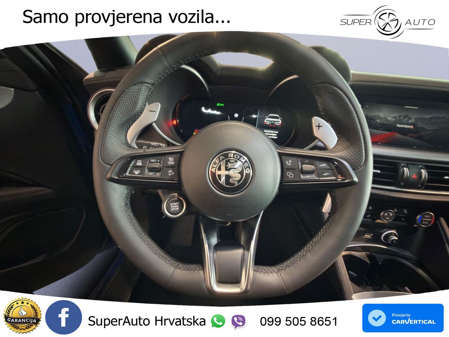Alfa Romeo Stelvio 2.0 Turbo (280 KS) Q4 Automatic LED+GR SJED+ACC