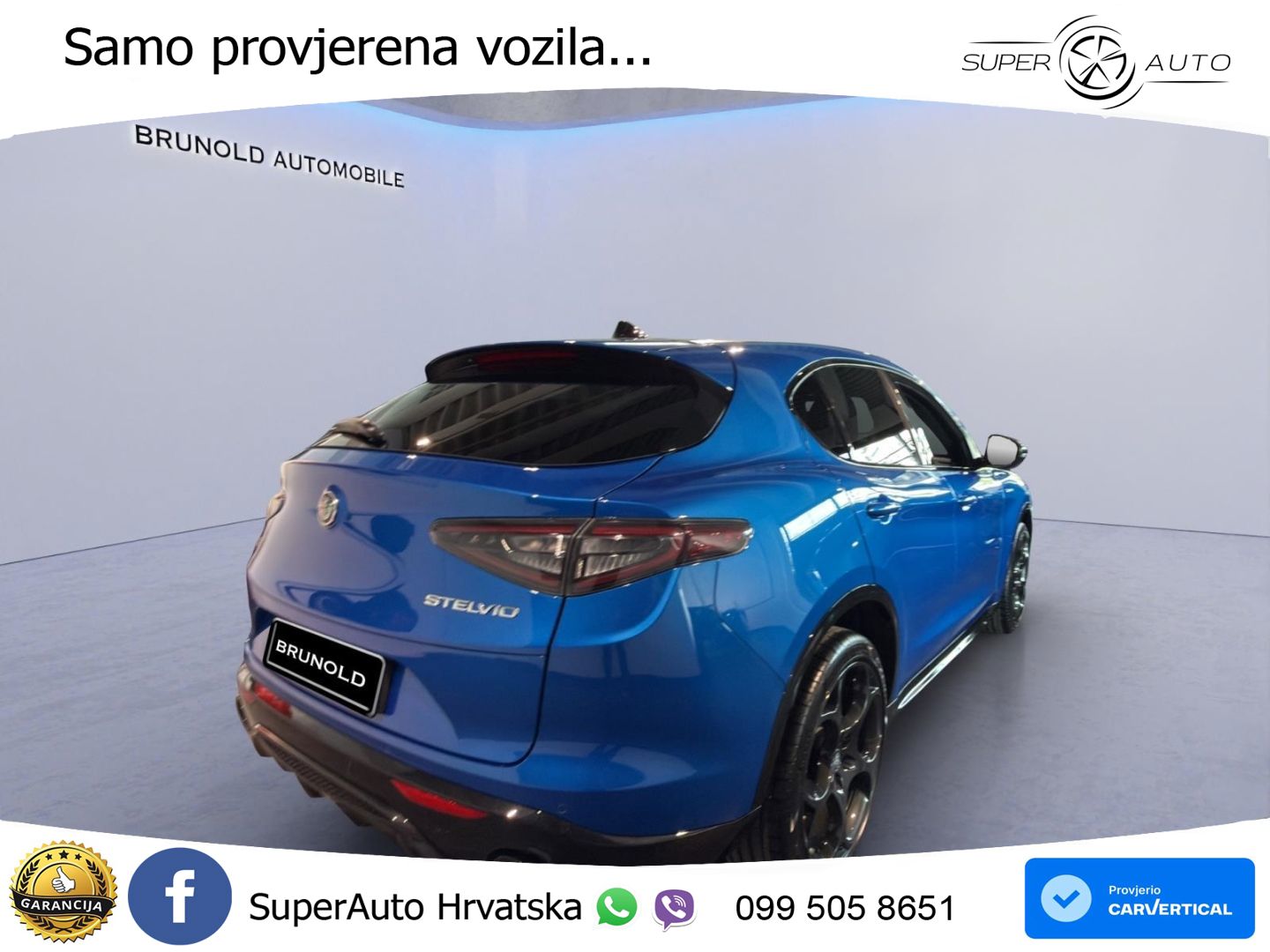 Alfa Romeo Stelvio 2.0 Turbo (280 KS) Q4 Automatic LED+GR SJED+ACC