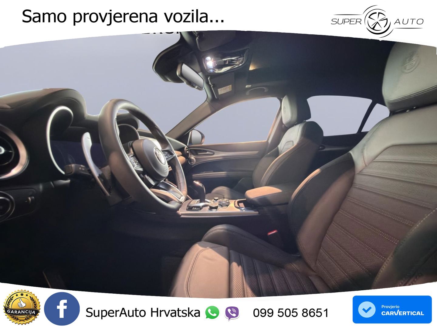 Alfa Romeo Stelvio 2.0 Turbo (280 KS) Q4 Automatic LED+GR SJED+ACC