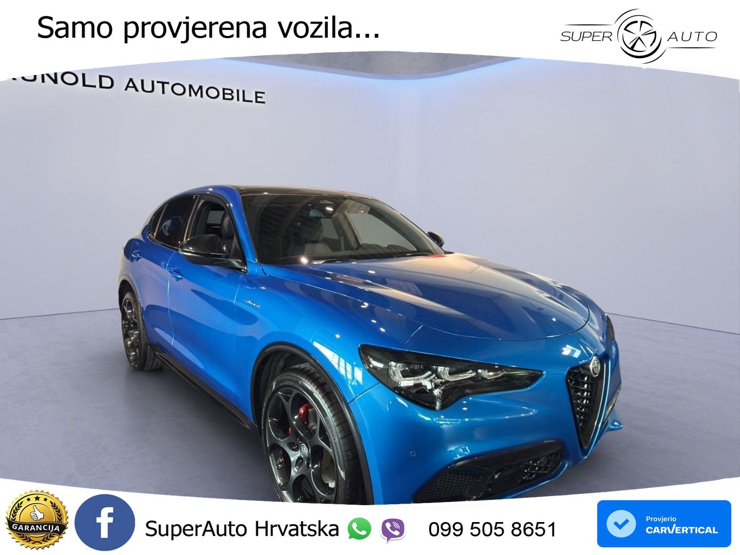 Alfa Romeo Stelvio 2.0 Turbo (280 KS) Q4 Automatic LED+GR SJED+ACC