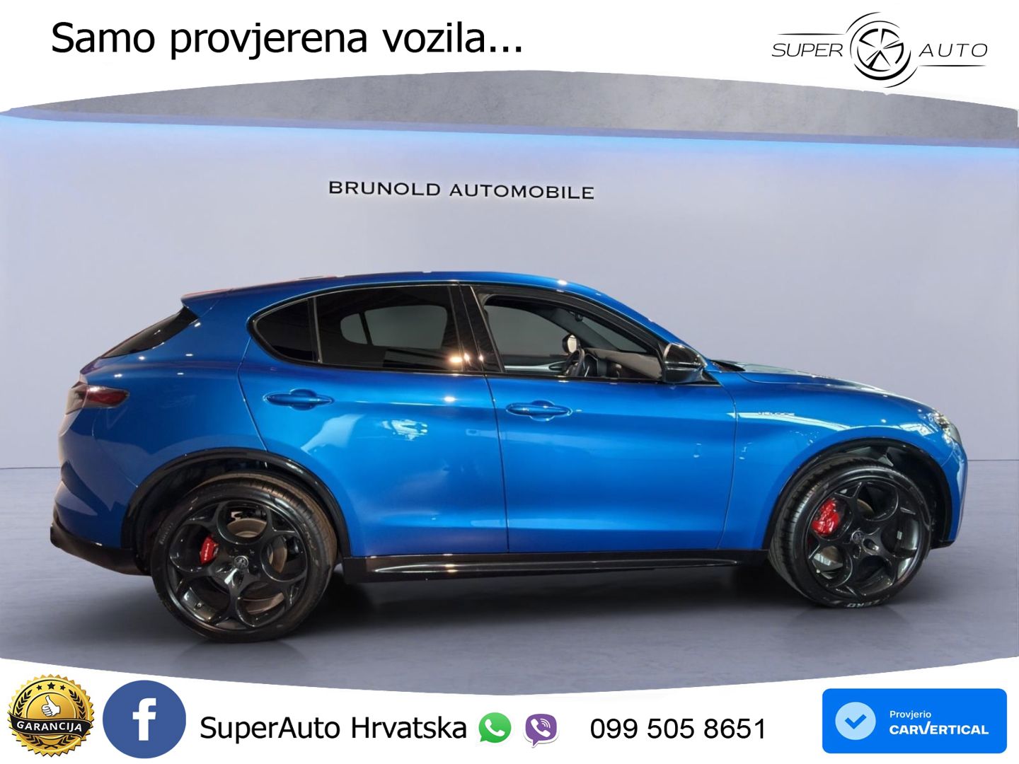 Alfa Romeo Stelvio 2.0 Turbo (280 KS) Q4 Automatic LED+GR SJED+ACC