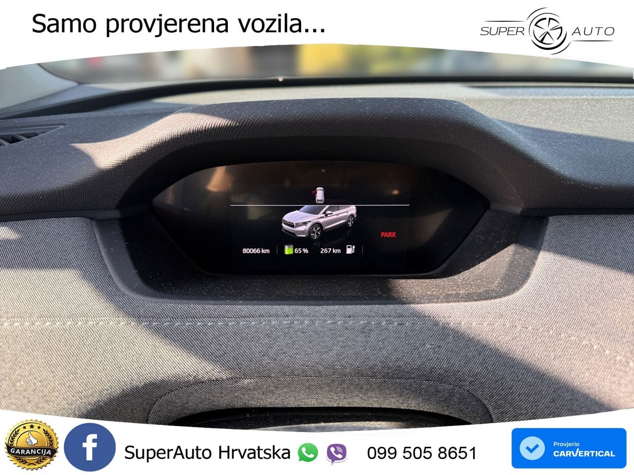 Škoda Enyaq iV 80 82 kWh (204 KS) LED+GR SJED+ACC