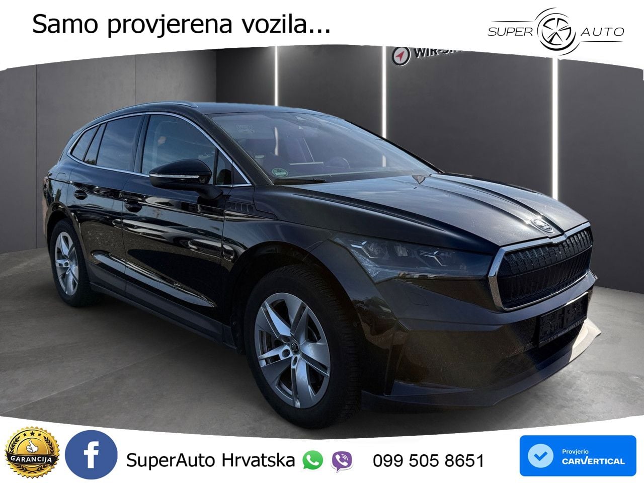 Škoda Enyaq iV 80 82 kWh (204 KS) LED+GR SJED+ACC