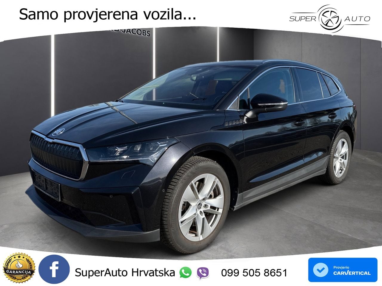 Škoda Enyaq iV 80 82 kWh (204 KS) LED+GR SJED+ACC