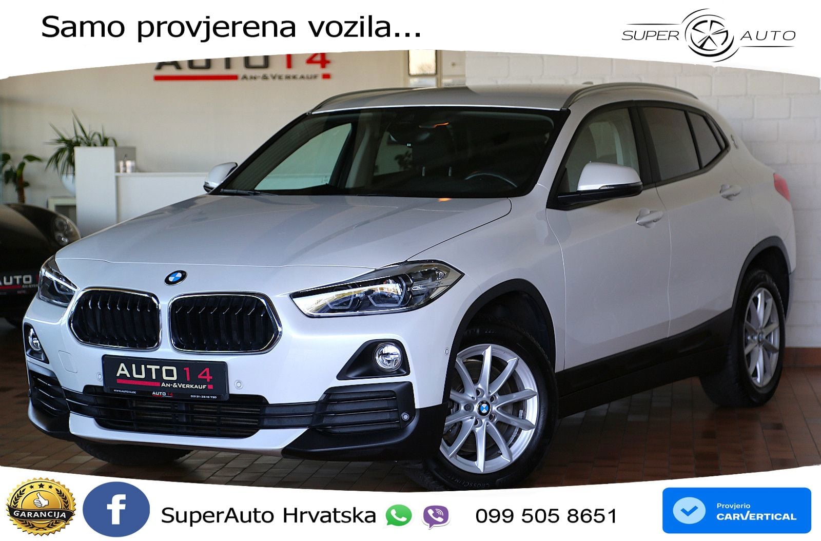 BMW X2 xDrive20d Steptronic Advantage LED+GR SJED+ACC