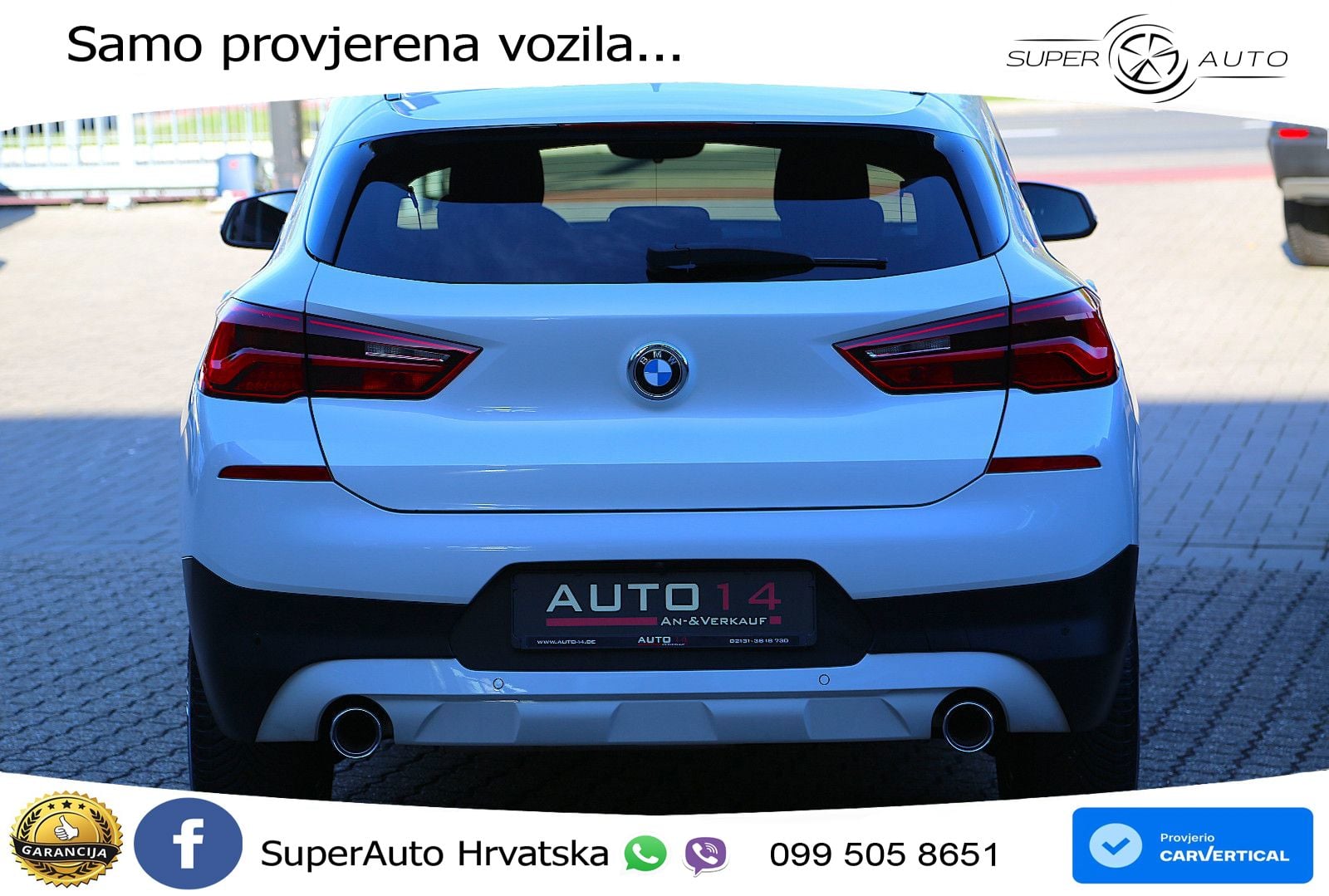 BMW X2 xDrive20d Steptronic Advantage LED+GR SJED+ACC