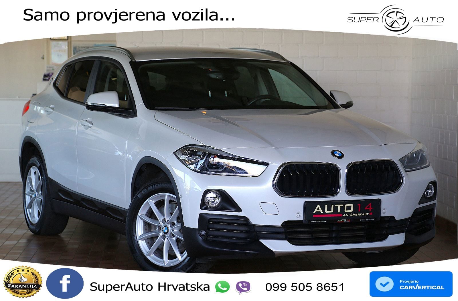 BMW X2 xDrive20d Steptronic Advantage LED+GR SJED+ACC