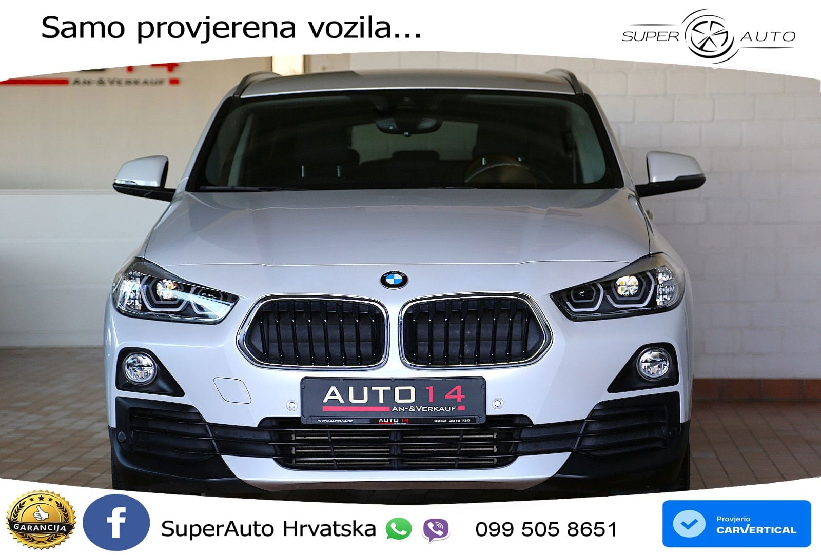 BMW X2 xDrive20d Steptronic Advantage LED+GR SJED+ACC
