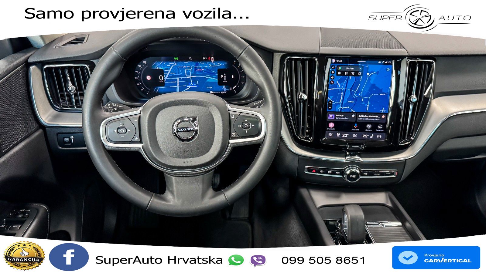 Volvo XC60 B4 Diesel FWD Geartronic LED+GR SJED+ACC