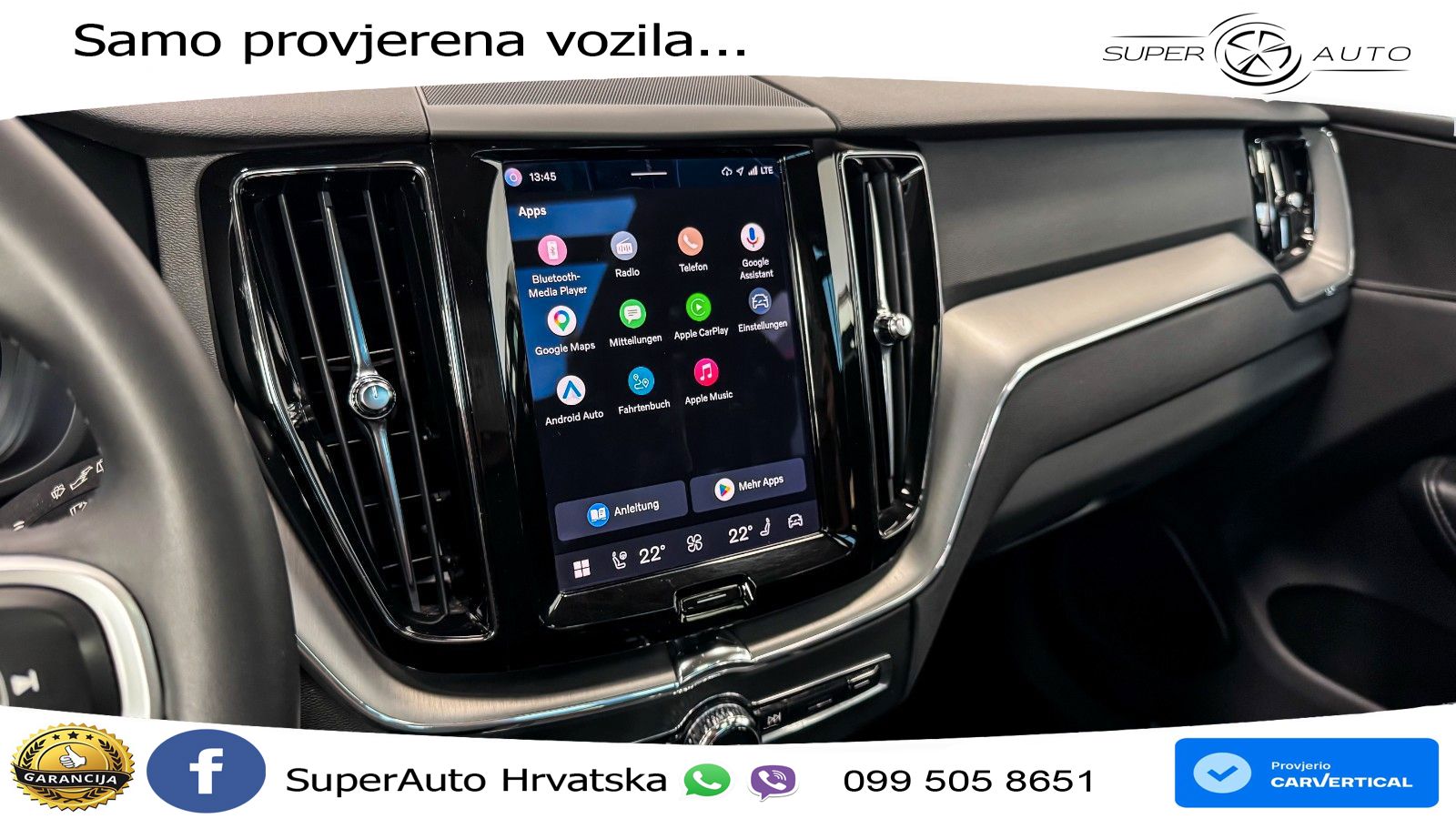 Volvo XC60 B4 Diesel FWD Geartronic LED+GR SJED+ACC