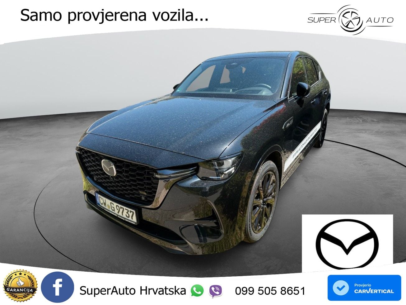 Mazda CX-60 2.5 e-Skyactiv (328 KS) AWD Automatic LED+GR SJED+ACC