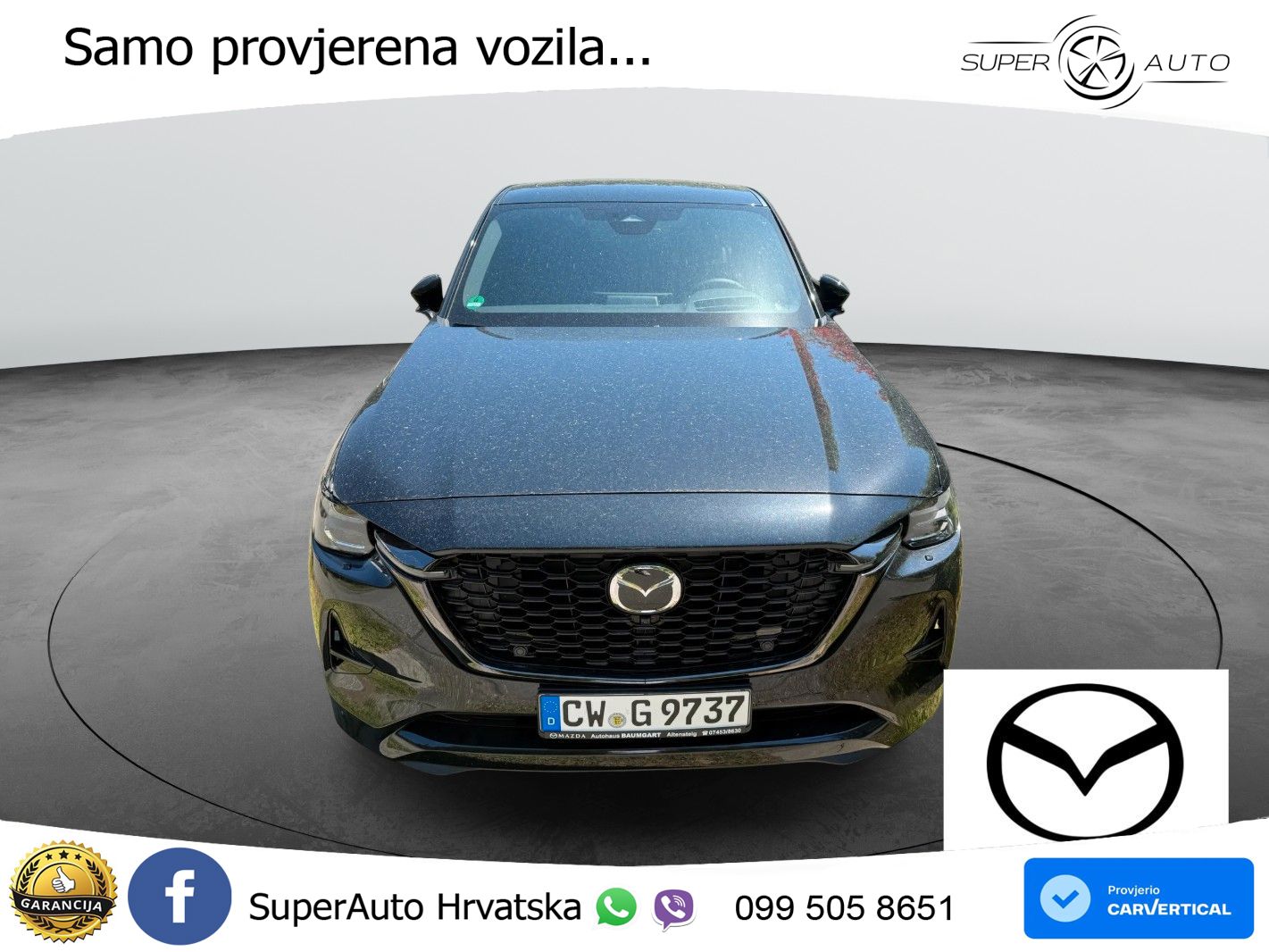 Mazda CX-60 2.5 e-Skyactiv (328 KS) AWD Automatic LED+GR SJED+ACC