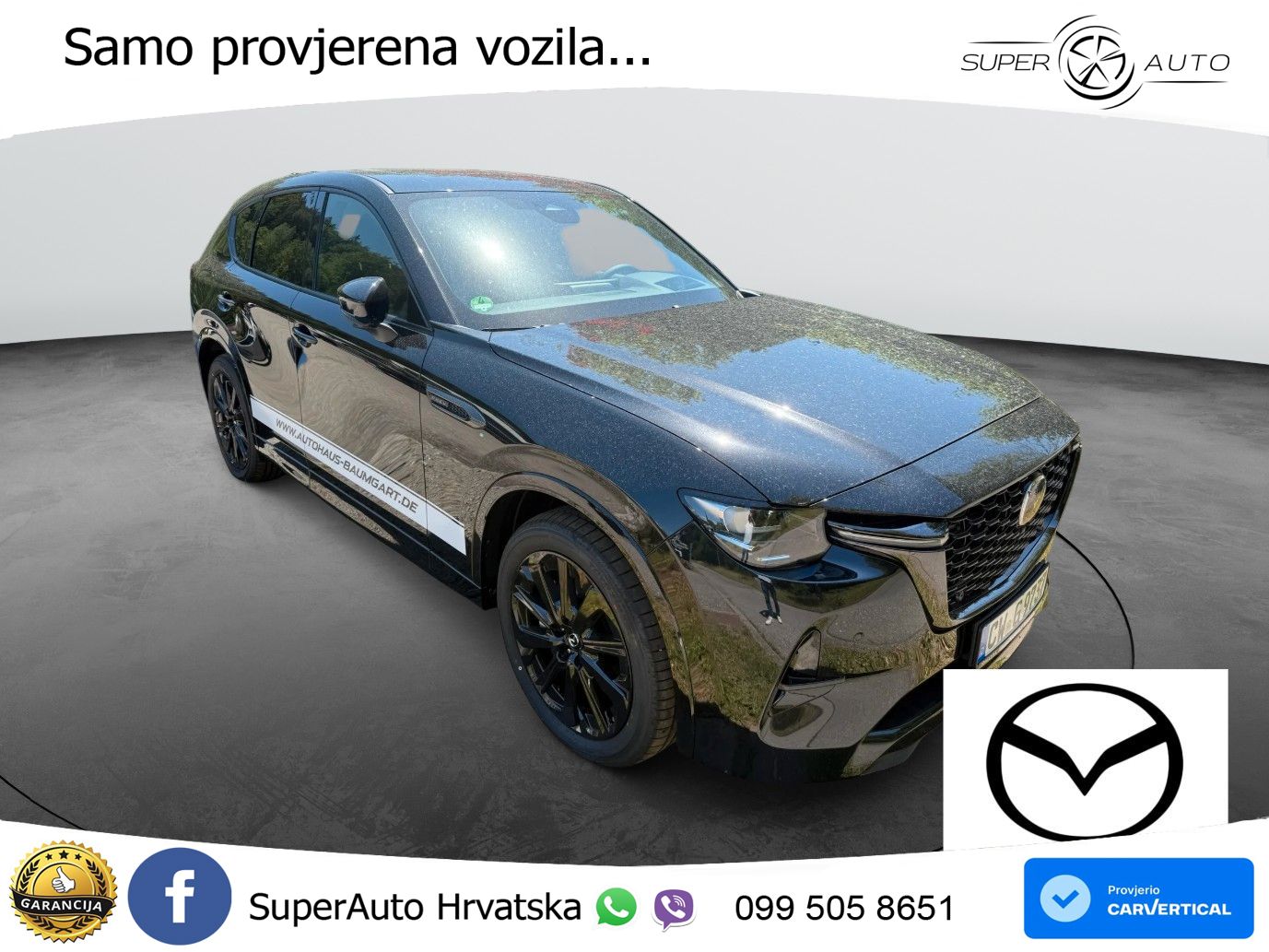 Mazda CX-60 2.5 e-Skyactiv (328 KS) AWD Automatic LED+GR SJED+ACC