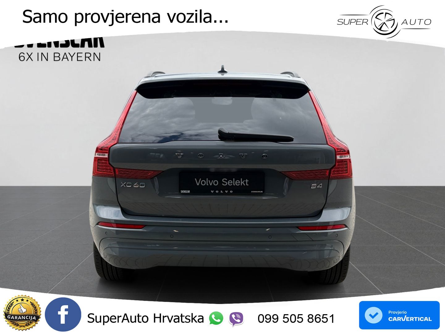 Volvo XC60 B4 Diesel FWD Geartronic LED+GR SJED+ACC