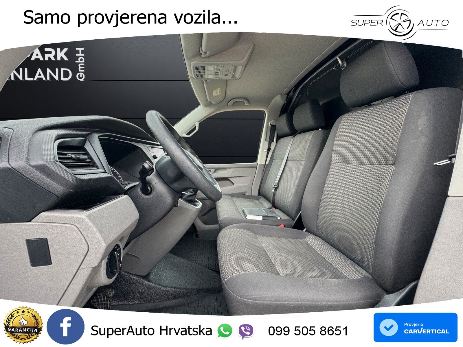 Volkswagen T6 Transporter*KLIMA*AHK*PDC*1-HAND*3-SITZER* 110 KS