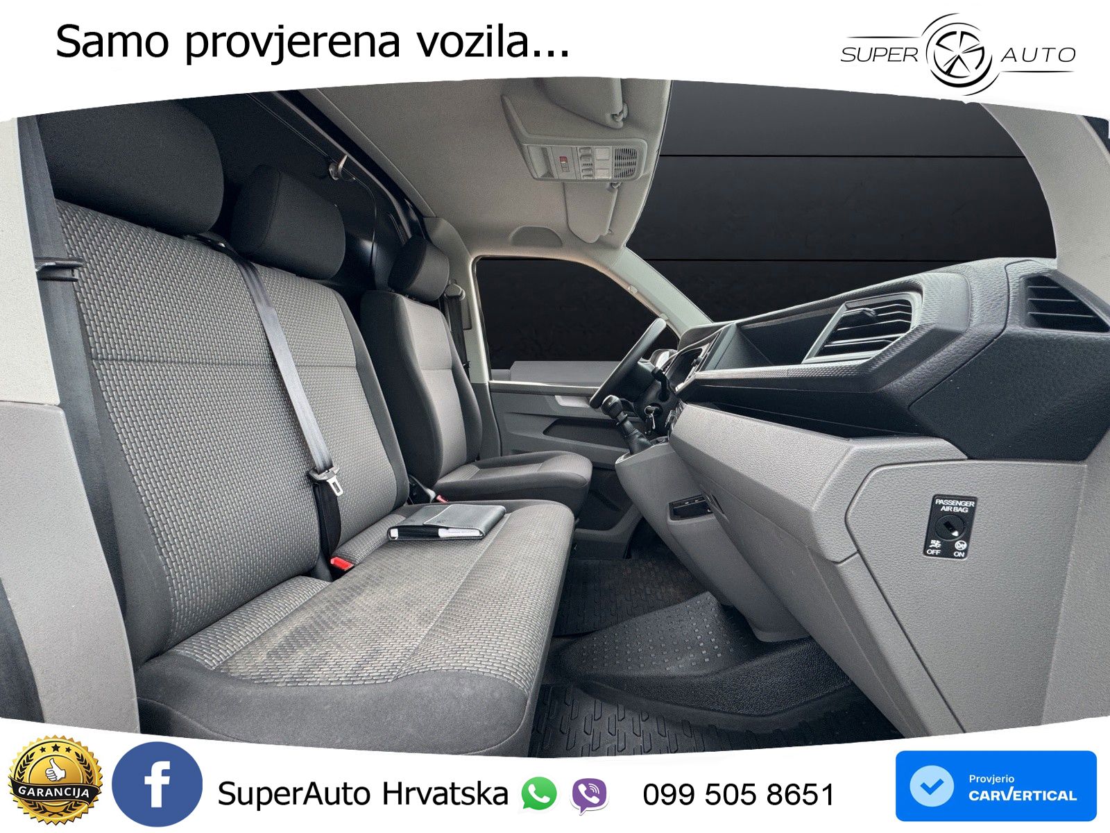 Volkswagen T6 Transporter*KLIMA*AHK*PDC*1-HAND*3-SITZER* 110 KS