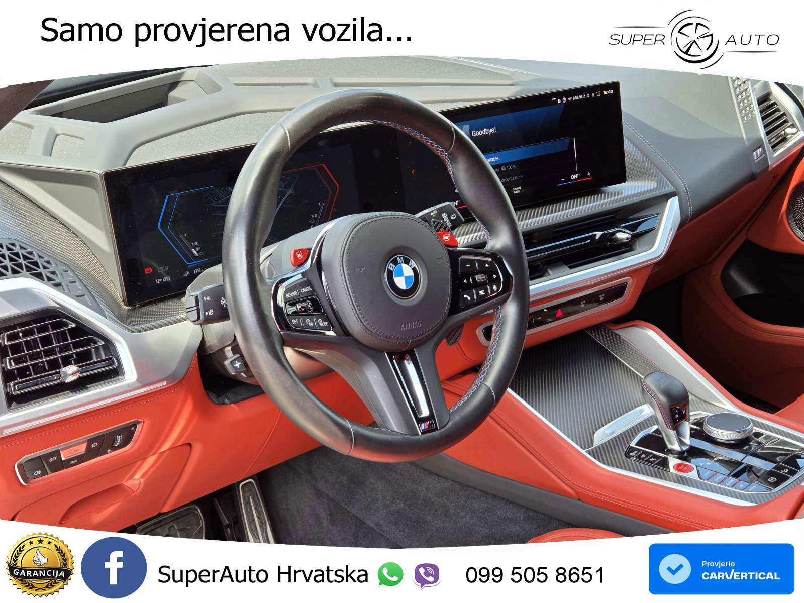 BMW XM 4.4 V8 (653 KS) xDrive Steptronic REG 07/27