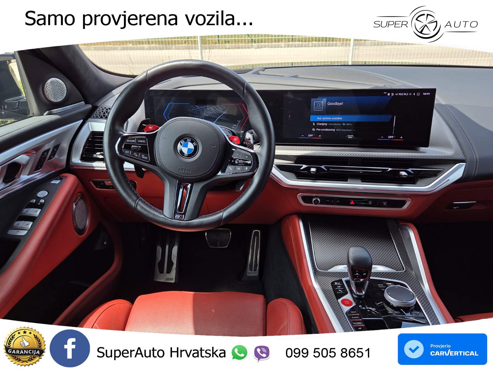 BMW XM 4.4 V8 (653 KS) xDrive Steptronic REG 07/27