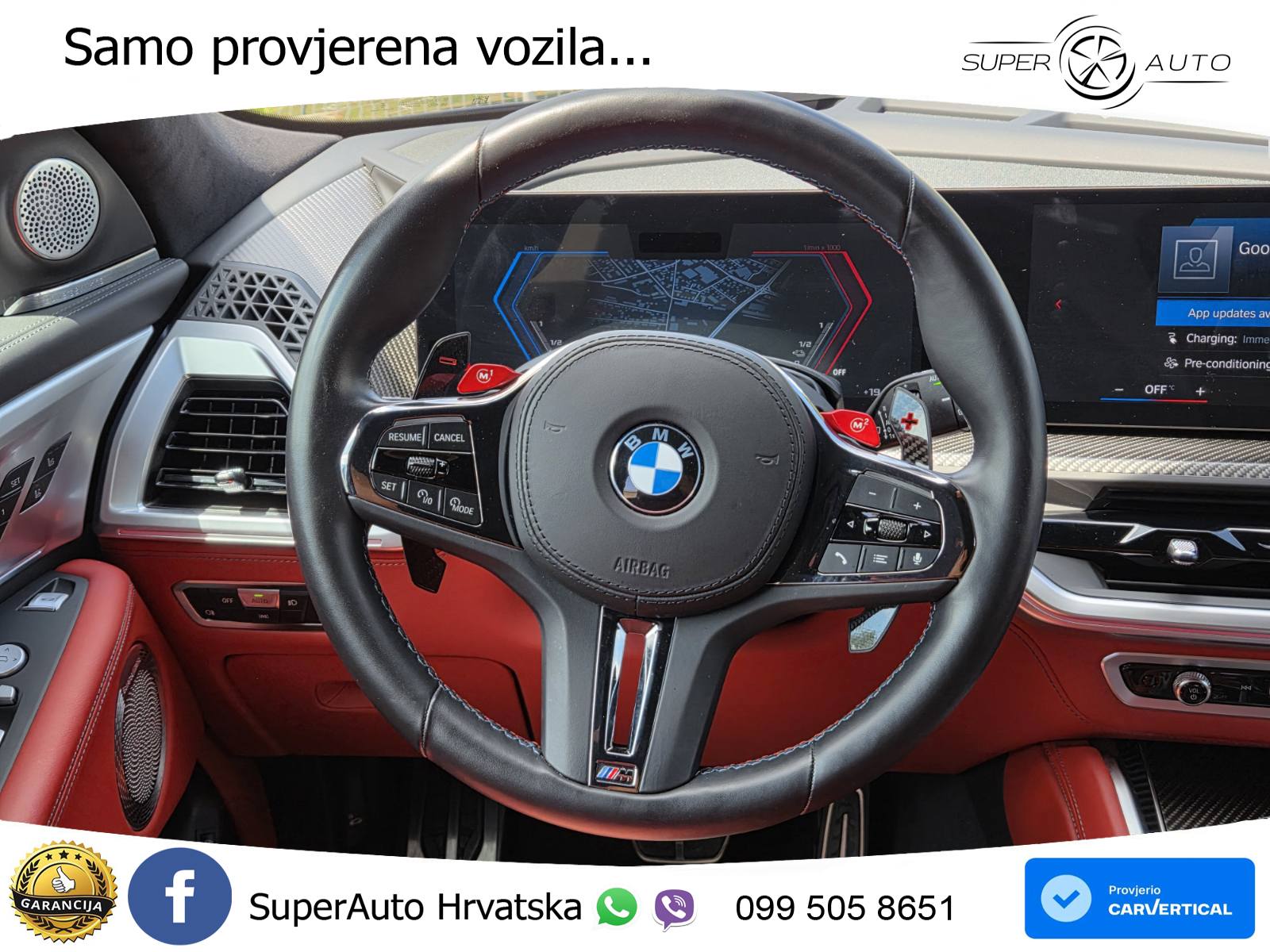 BMW XM 4.4 V8 (653 KS) xDrive Steptronic REG 07/27