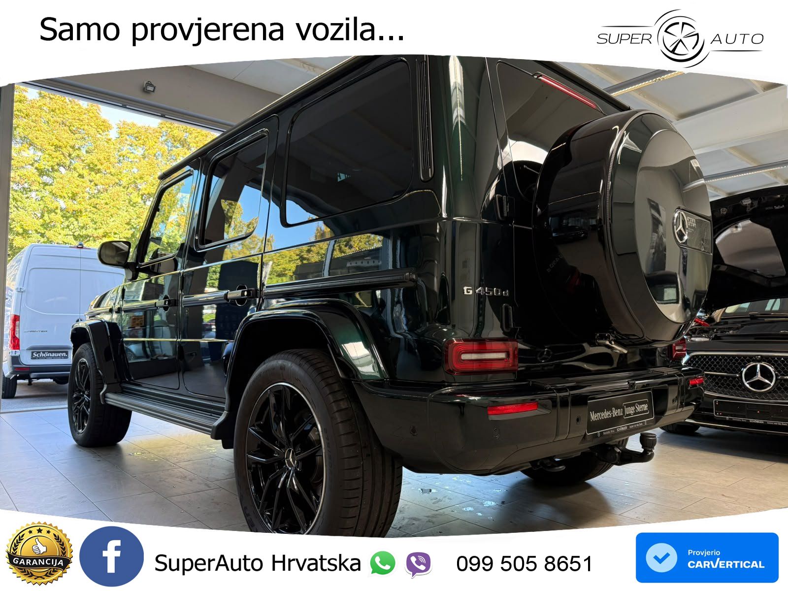 Mercedes G 450d Long (367 KS) 4MATIC 9G-TRONIC Superior