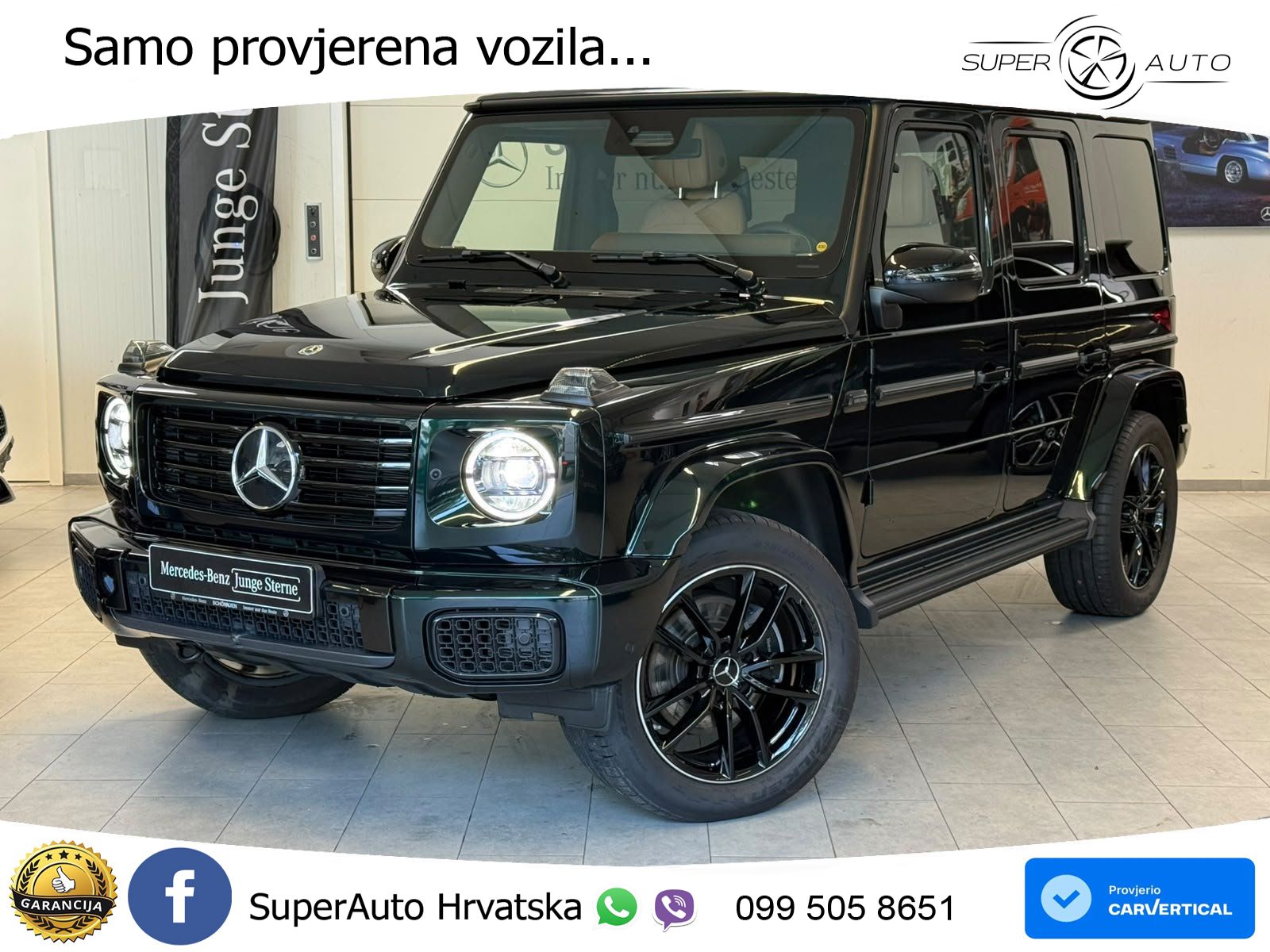 Mercedes G 450d Long (367 KS) 4MATIC 9G-TRONIC Superior