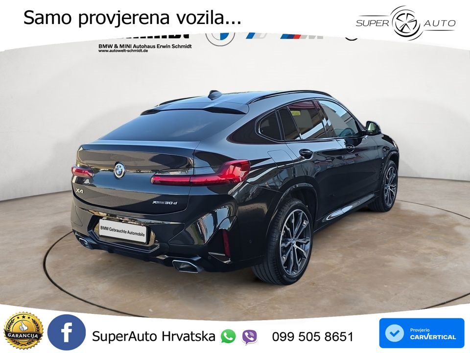 BMW X4 30d (286 KS) xDrive Steptronic M Sport LED+GR SJED+ACC