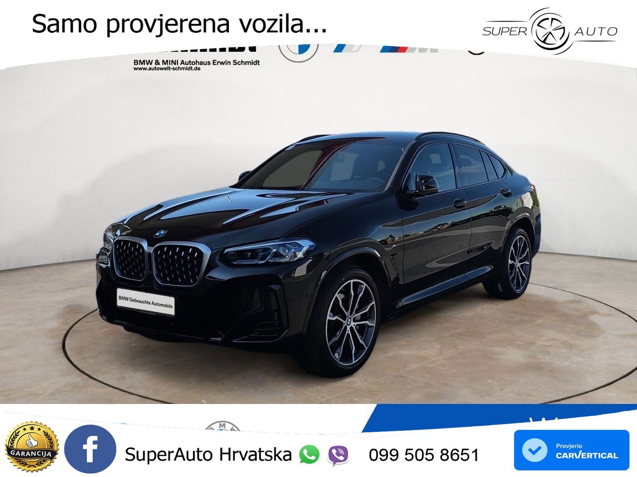 BMW X4 30d (286 KS) xDrive Steptronic M Sport LED+GR SJED+ACC