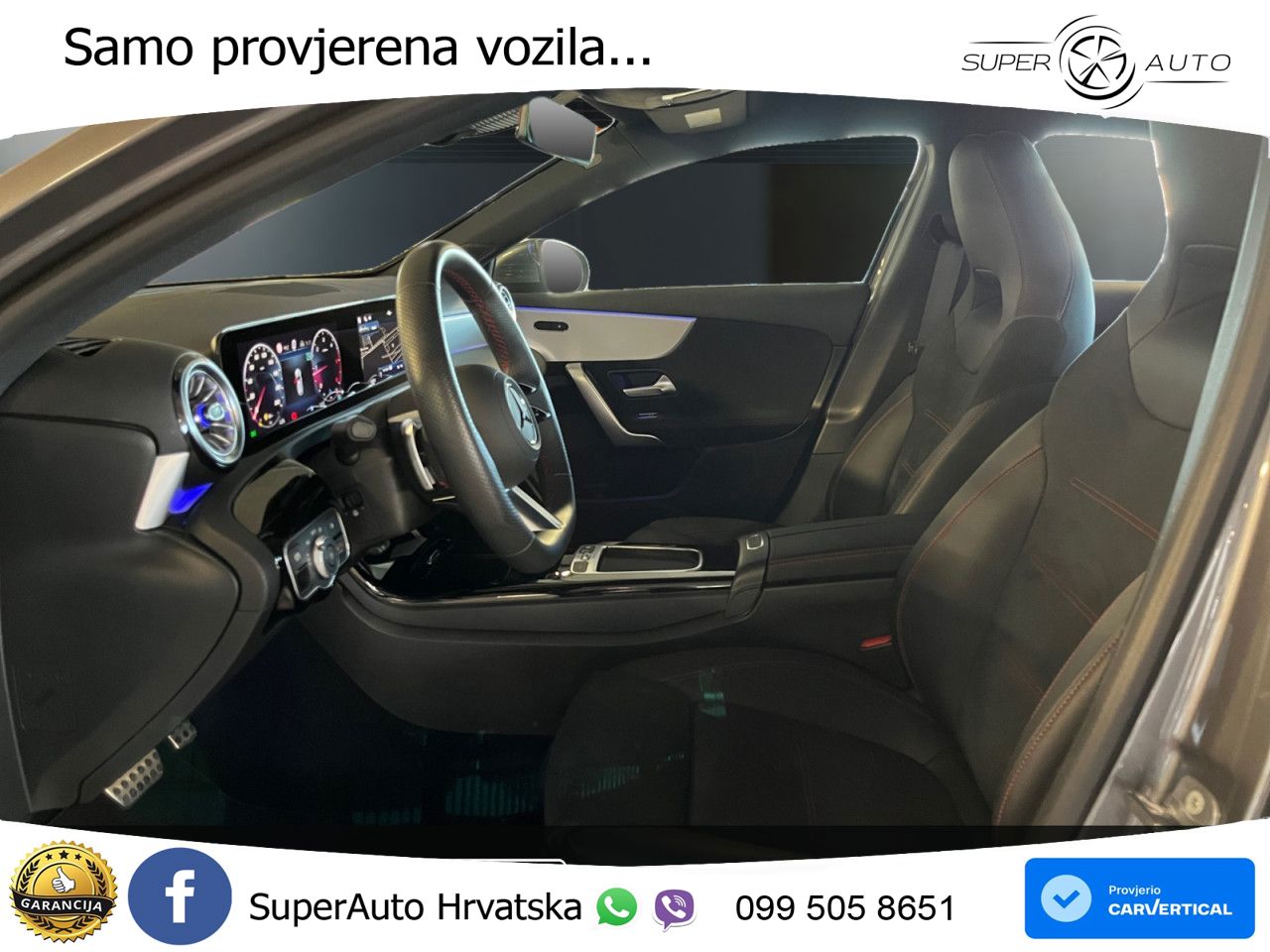 Mercedes-Benz A 220d 8G-DCT AMG LED+GR SJED+ACC