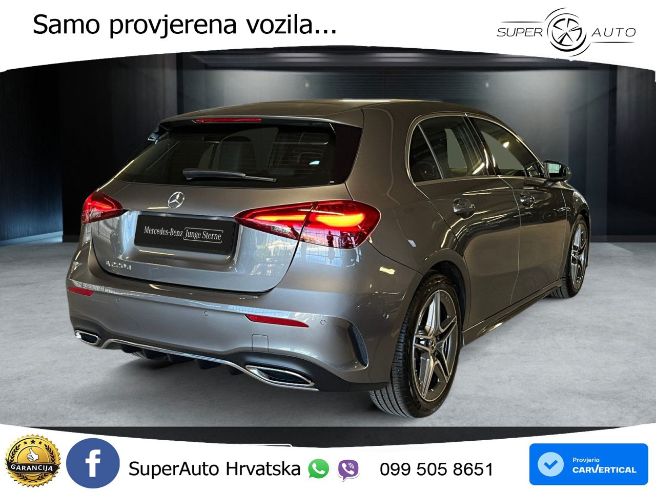 Mercedes-Benz A 220d 8G-DCT AMG LED+GR SJED+ACC