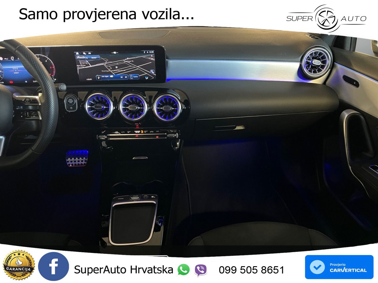 Mercedes-Benz A 220d 8G-DCT AMG LED+GR SJED+ACC