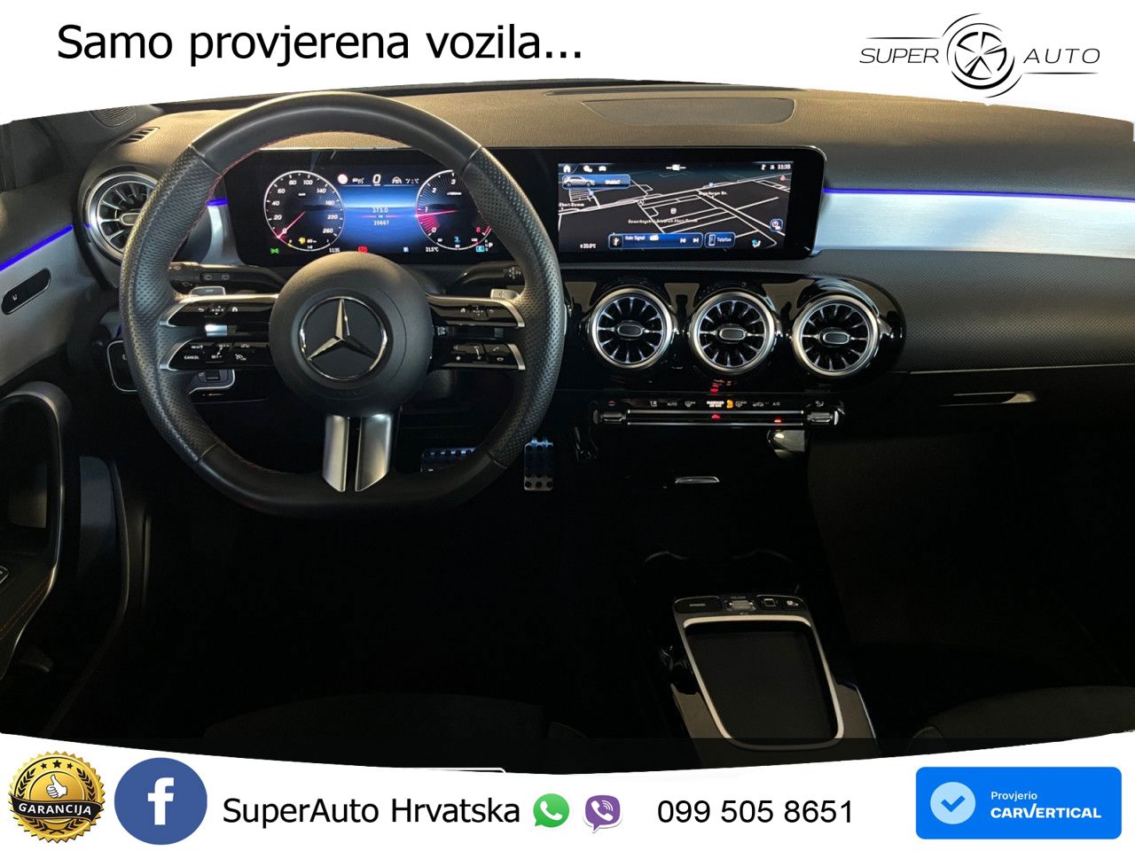 Mercedes-Benz A 220d 8G-DCT AMG LED+GR SJED+ACC