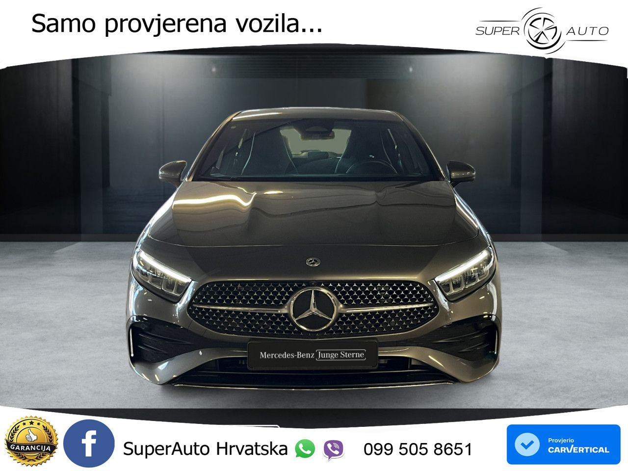 Mercedes-Benz A 220d 8G-DCT AMG LED+GR SJED+ACC