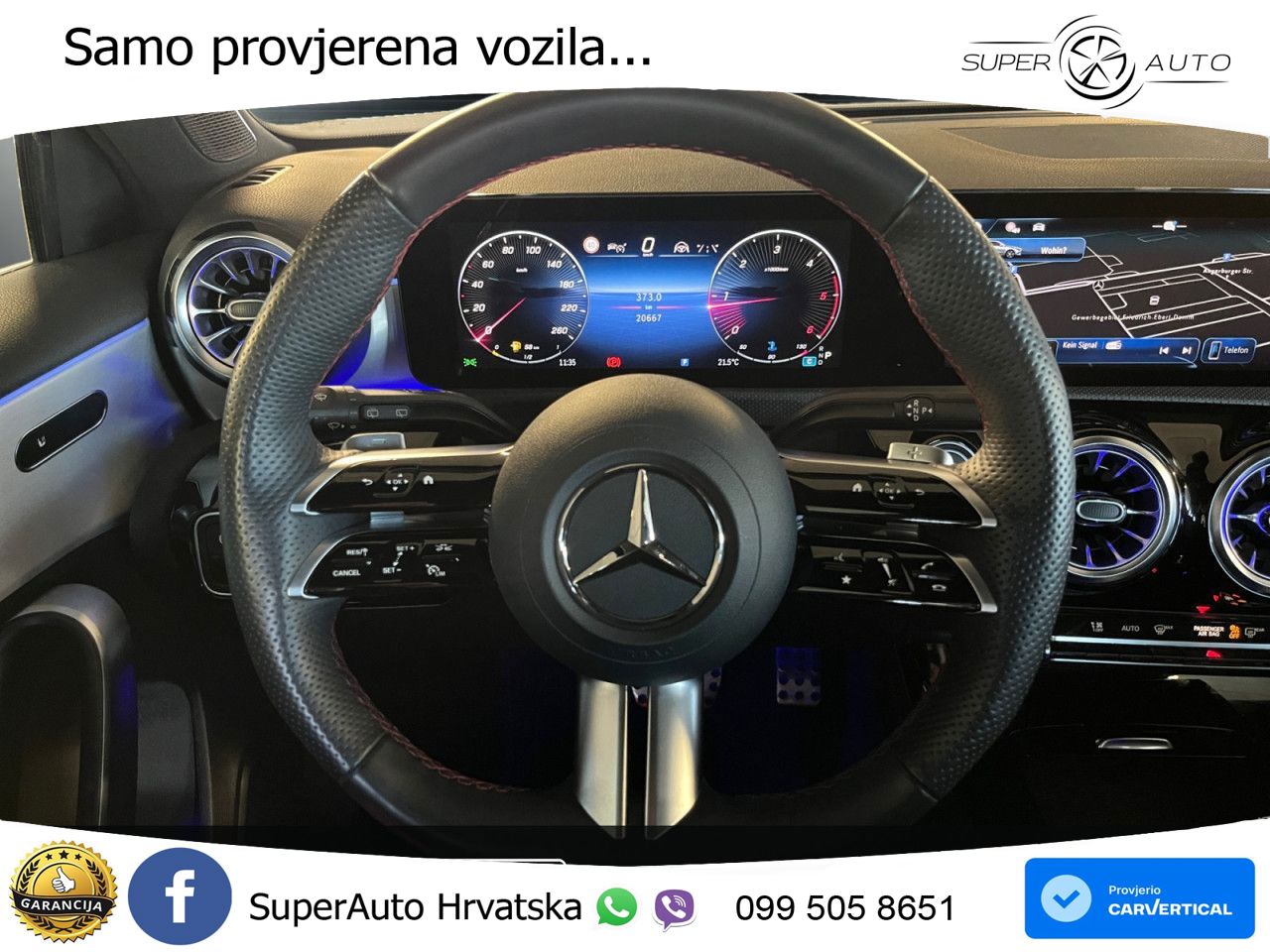 Mercedes-Benz A 220d 8G-DCT AMG LED+GR SJED+ACC
