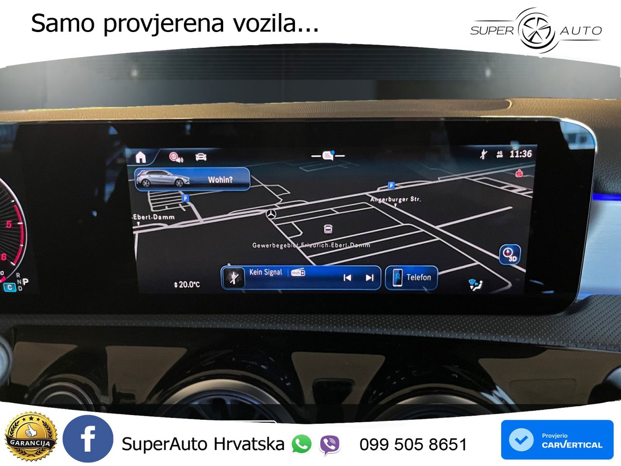 Mercedes-Benz A 220d 8G-DCT AMG LED+GR SJED+ACC