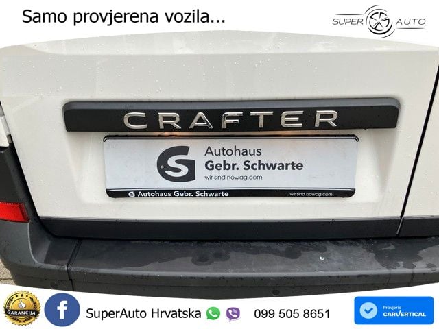 Volkswagen CRAFTER 35 L3H2 FRISCHEDIENST 0° FK RFK+FLACH+FW 140 KS