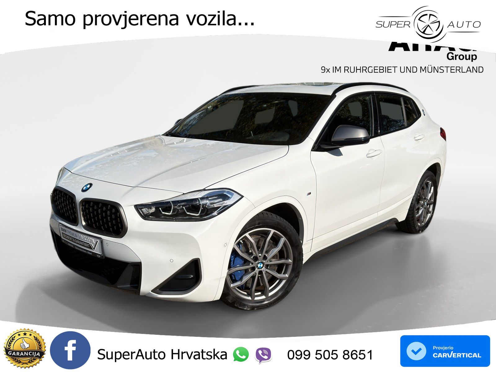 BMW X2 M35i xDrive Steptronic LED+GR SJED+ACC