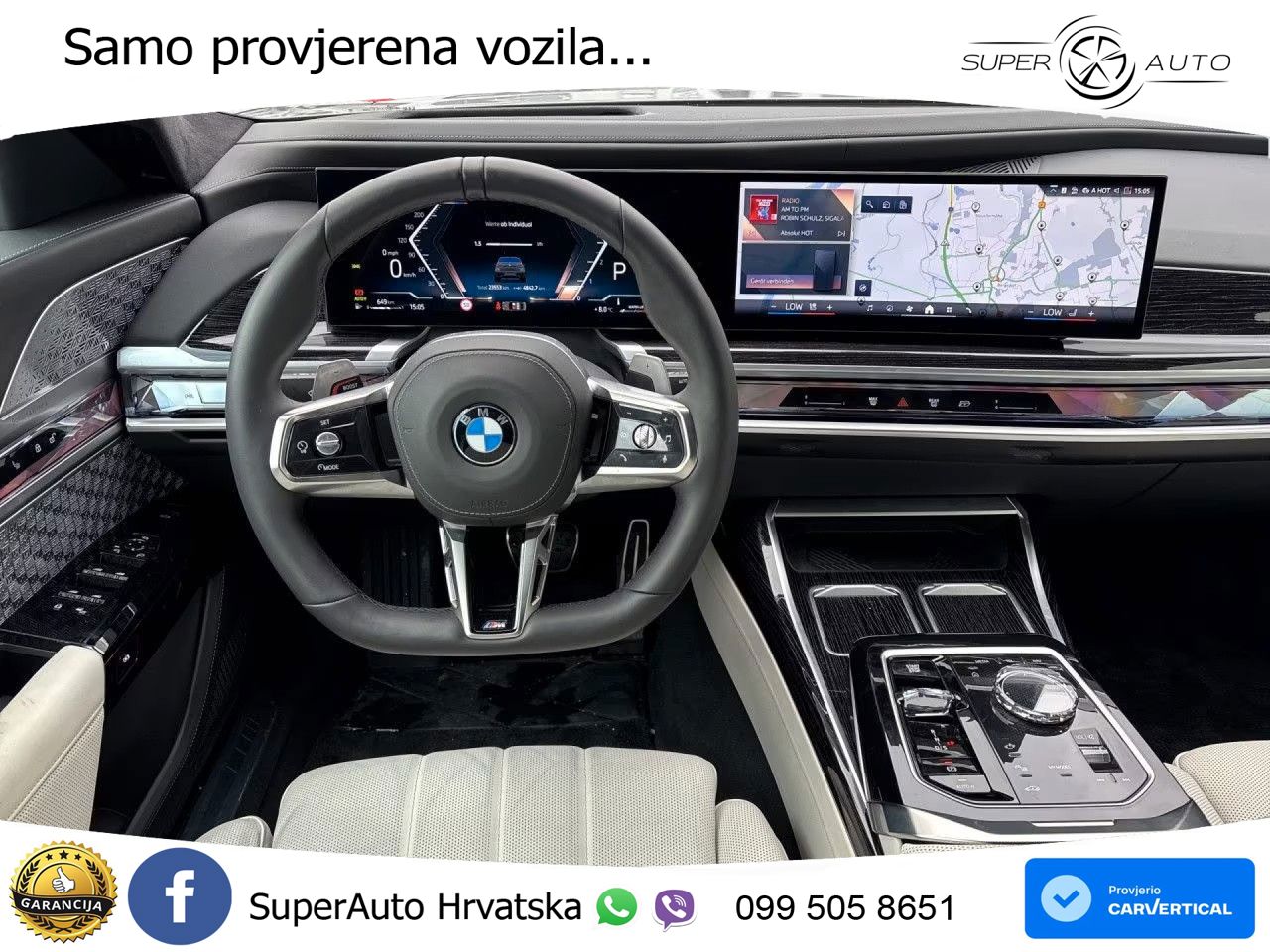 BMW 740d (299 KS) xDrive Steptronic M Sport ACC+HEAD+4xGR SJED+360+PANO