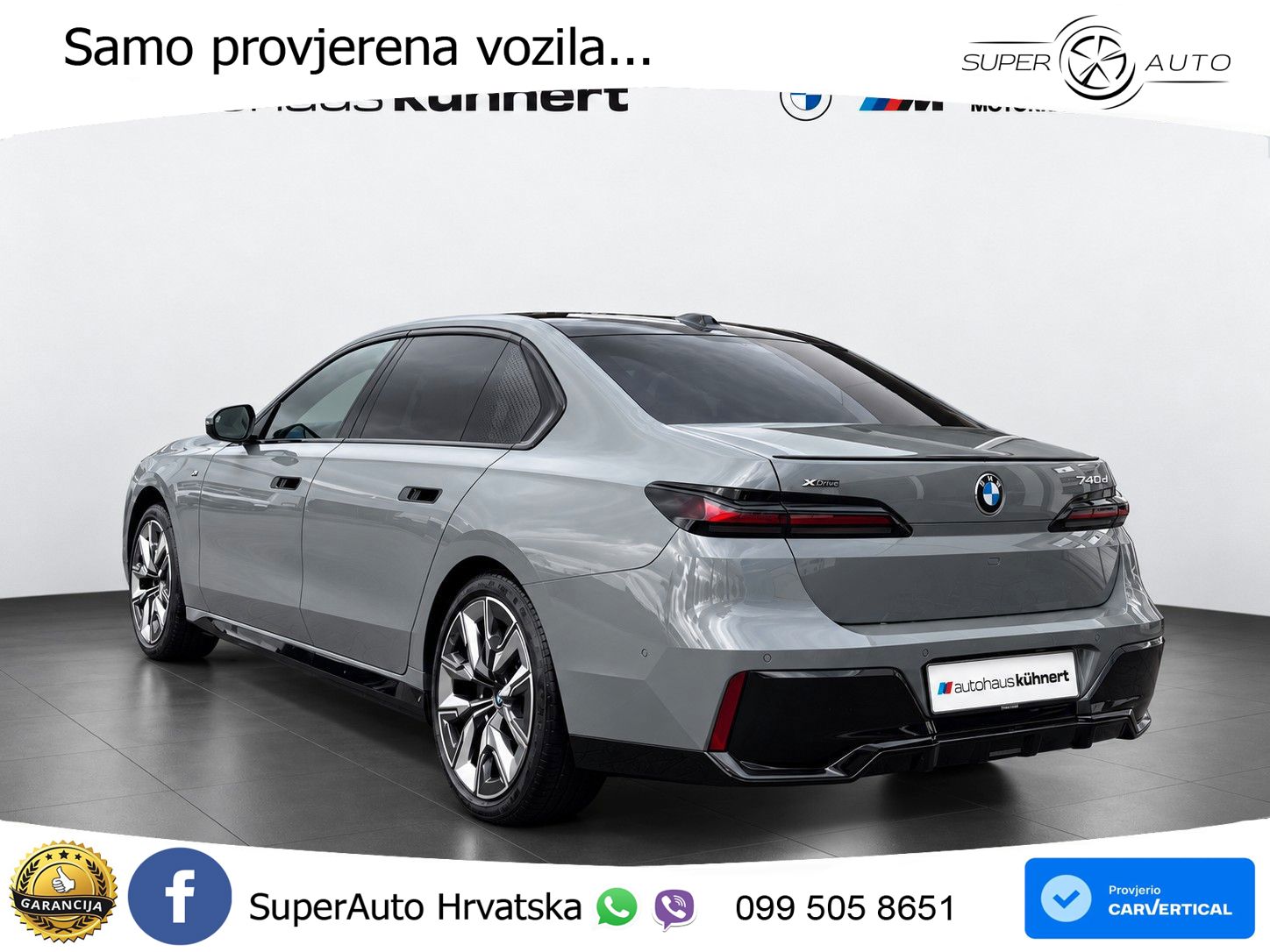 BMW 740d (299 KS) xDrive Steptronic M Sport ACC+HEAD+4xGR SJED+360+PANO