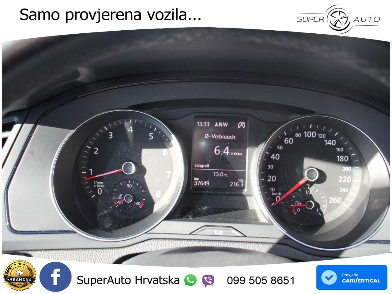 Volkswagen Passat 1.5 TSI (150 KS) ACT LED+GR SJED+ACC