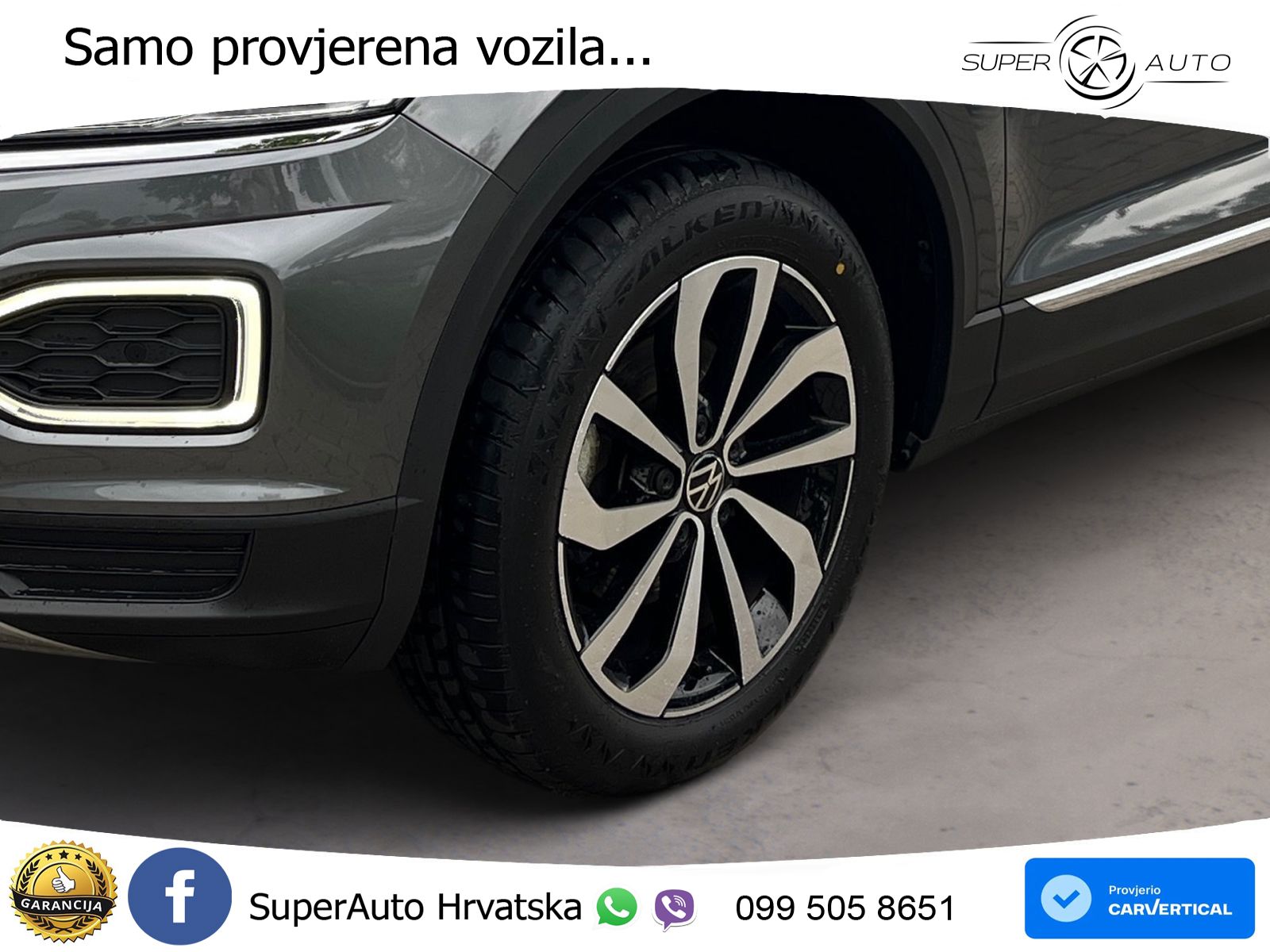 Volkswagen T-Roc 1.5 TSI (150 KS) DSG LED+GR SJED+ACC