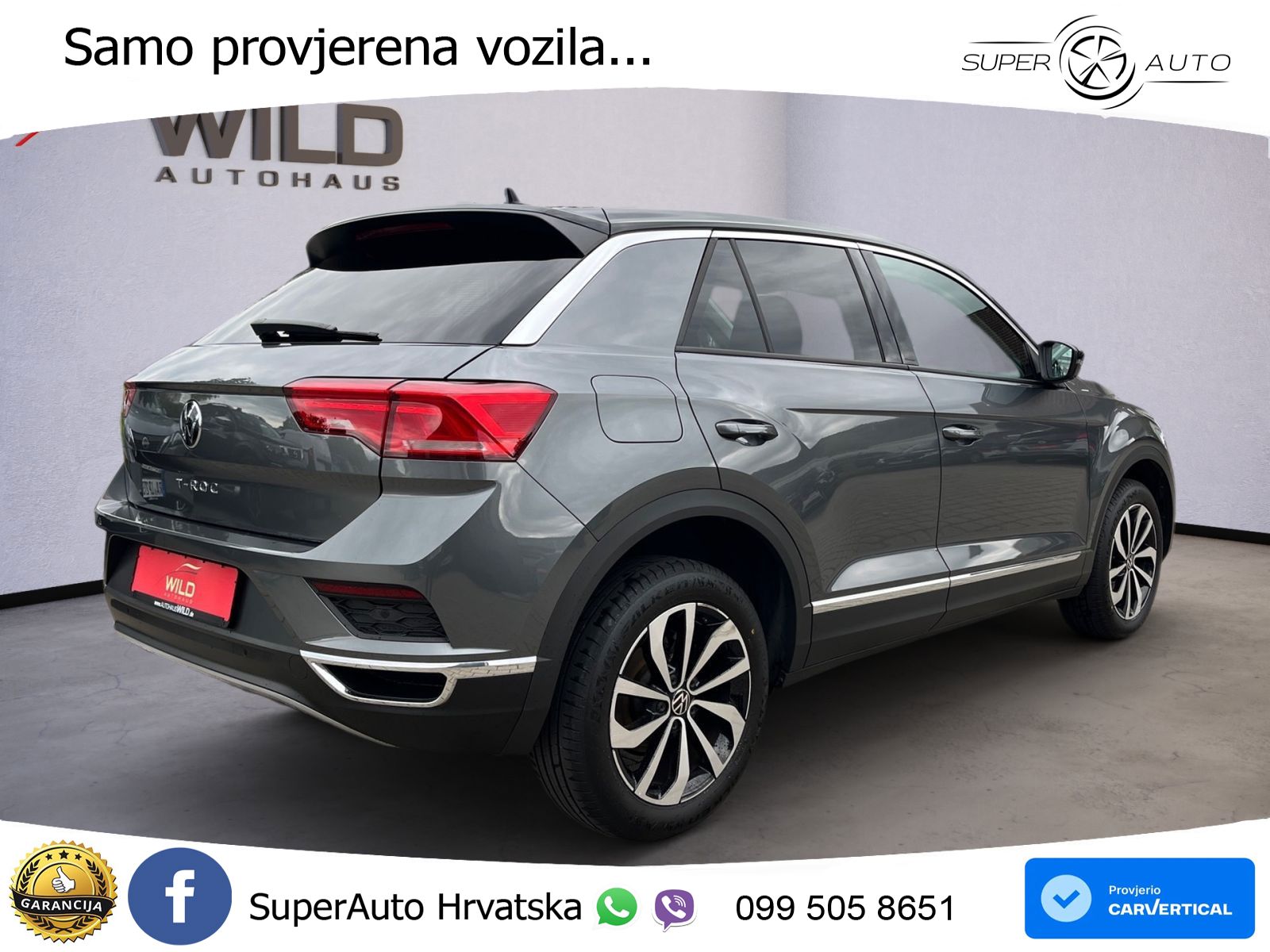 Volkswagen T-Roc 1.5 TSI (150 KS) DSG LED+GR SJED+ACC