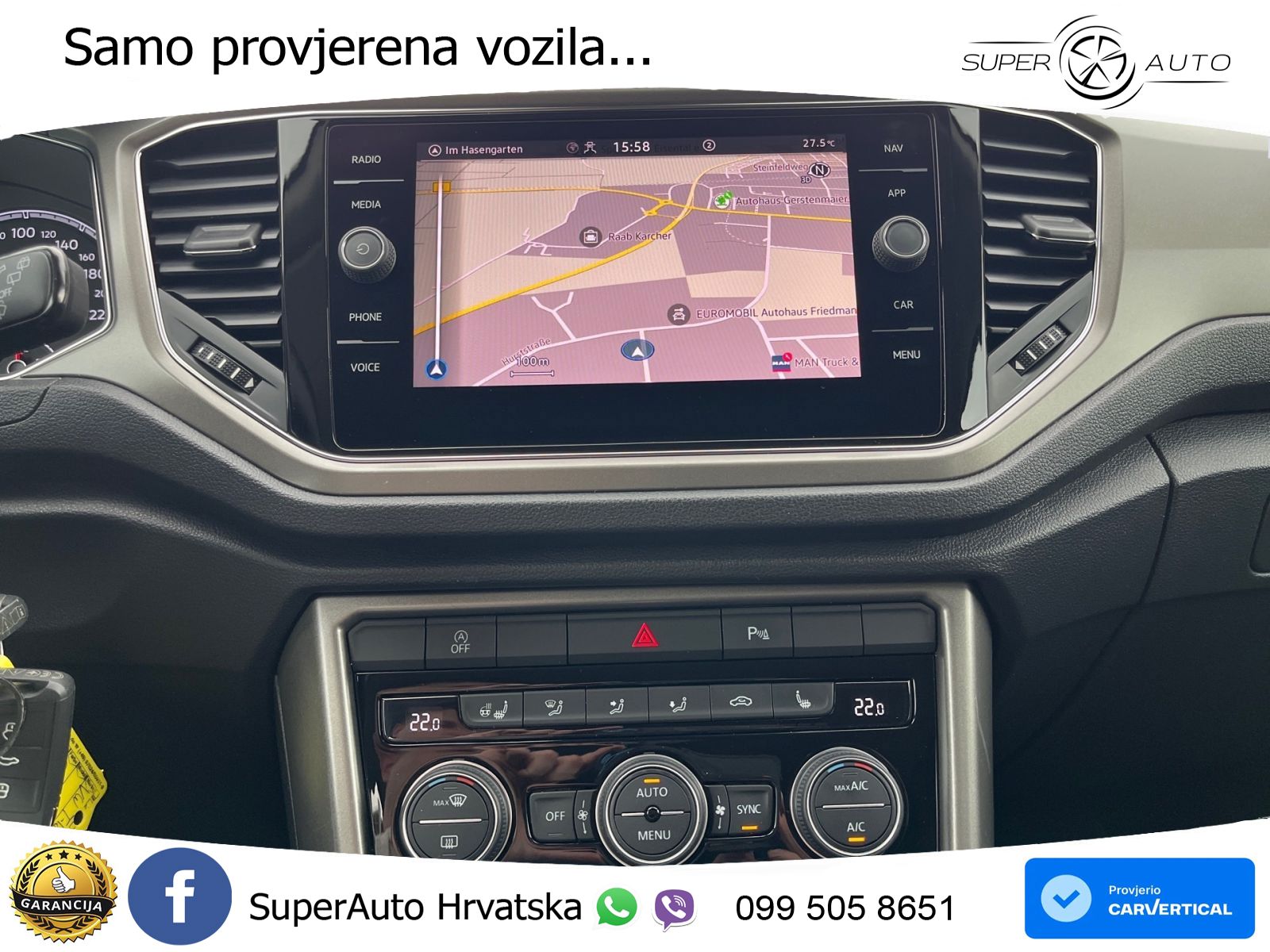 Volkswagen T-Roc 1.5 TSI (150 KS) DSG LED+GR SJED+ACC