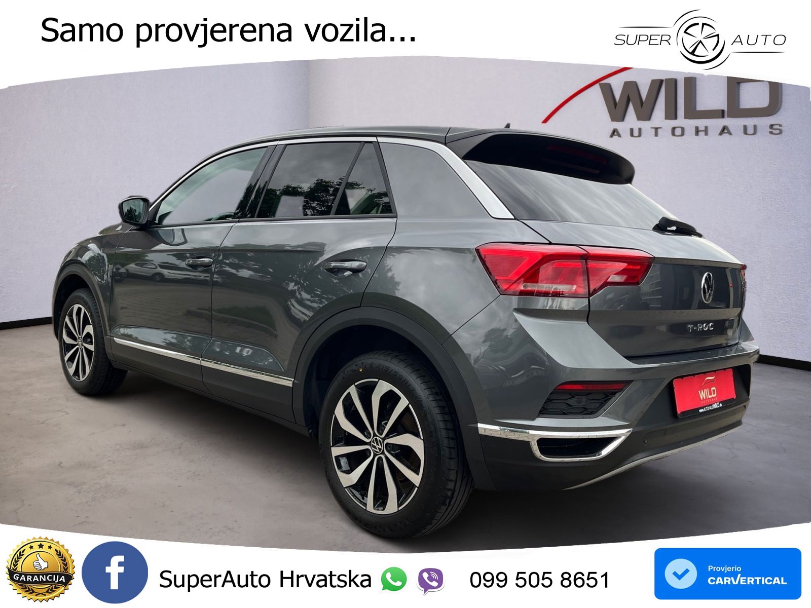 Volkswagen T-Roc 1.5 TSI (150 KS) DSG LED+GR SJED+ACC