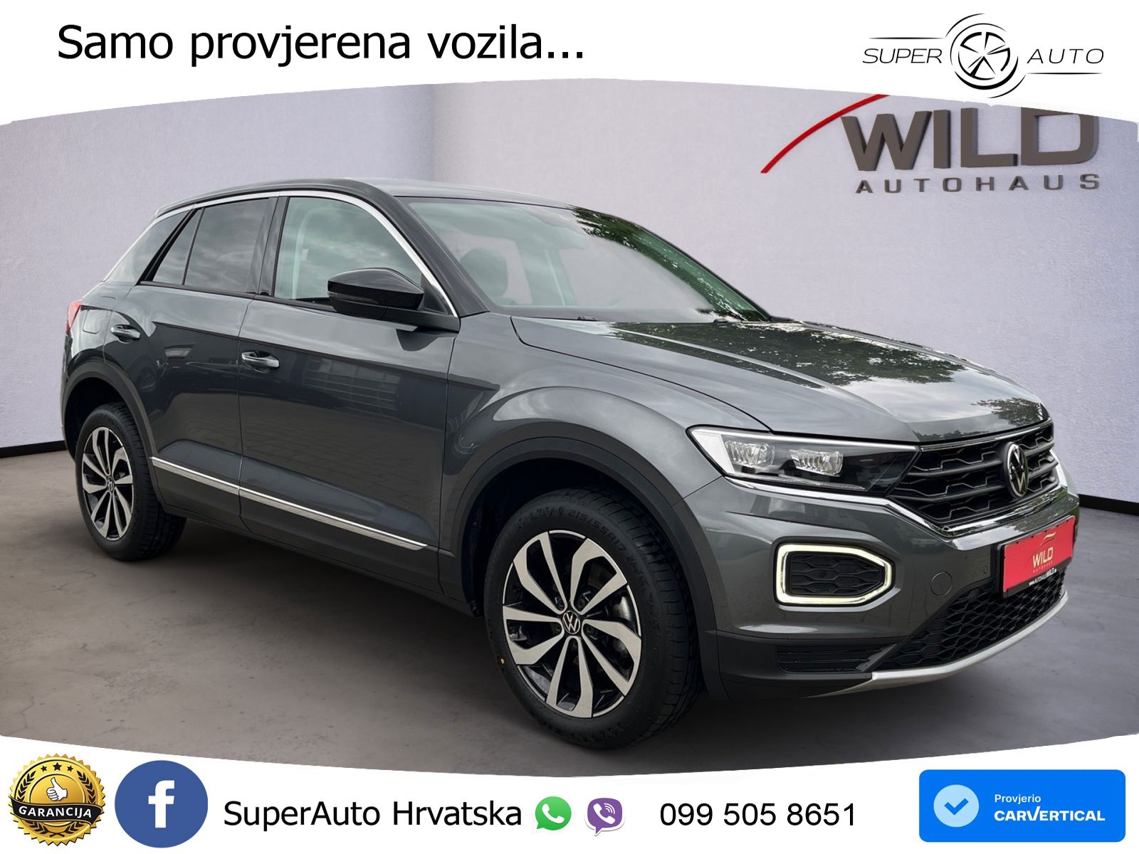 Volkswagen T-Roc 1.5 TSI (150 KS) DSG LED+GR SJED+ACC