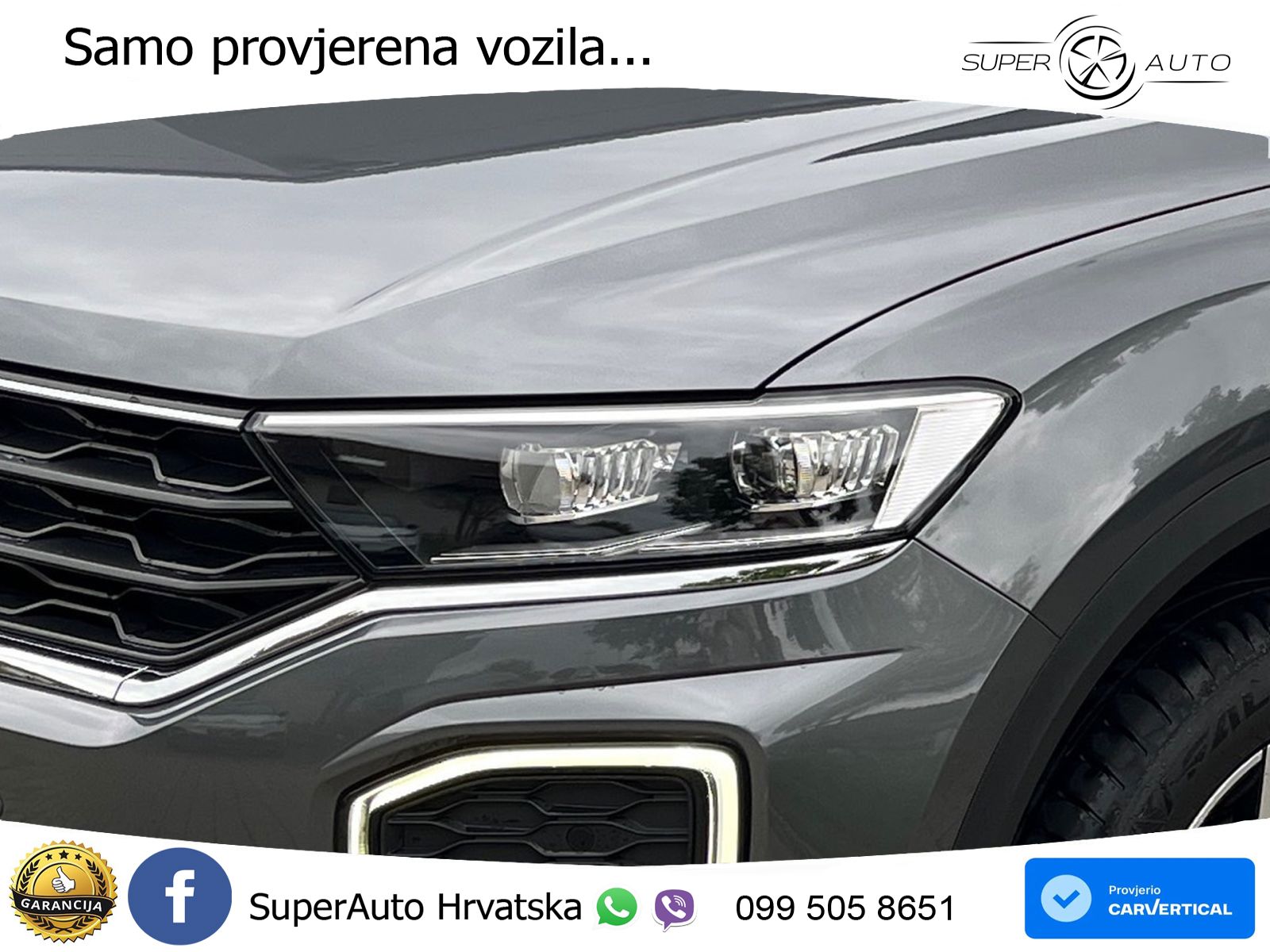 Volkswagen T-Roc 1.5 TSI (150 KS) DSG LED+GR SJED+ACC